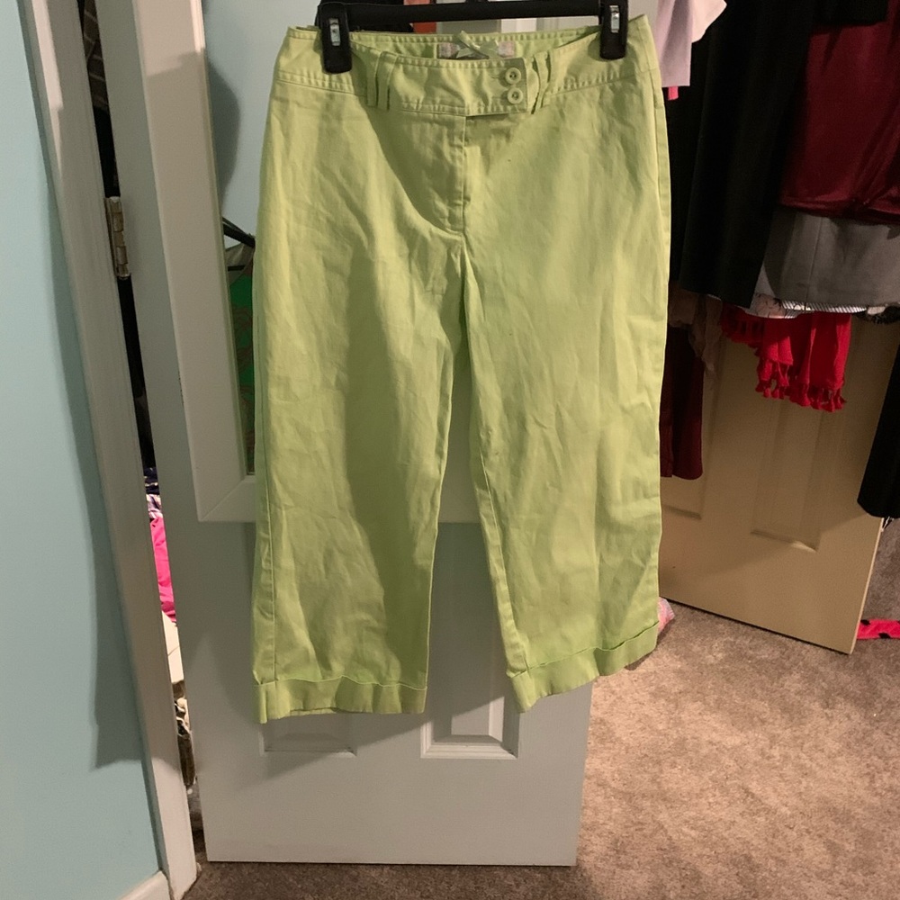 B Moss Cropped and Cuffed Pants